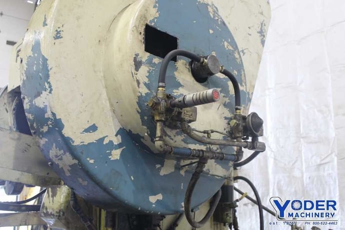 60 Ton, Federal #60, OBI press, 3" stroke, 12-1/2" Shut Height, air clutch & brake, 5 HP, 1974, #72242 - Image 7