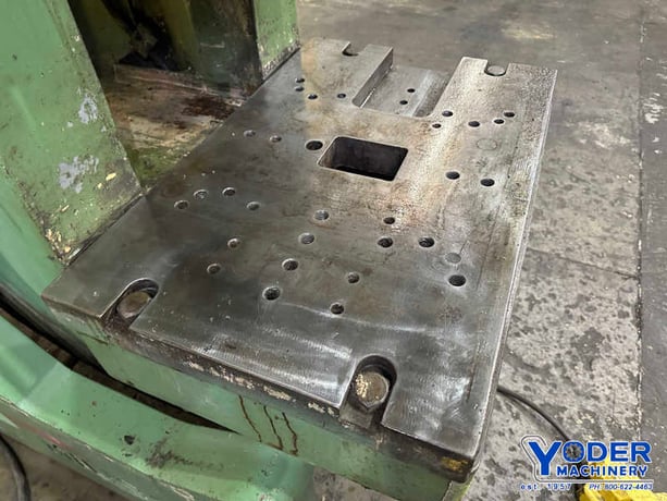 60 Ton, Minster #6, OBI back geared press, 6" stroke, 14" Shut Height, air clutch & brake, #76280 - Image 4