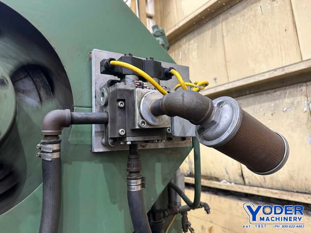 60 Ton, Minster #6, OBI back geared press, 6" stroke, 14" Shut Height, air clutch & brake, #76280 - Image 10