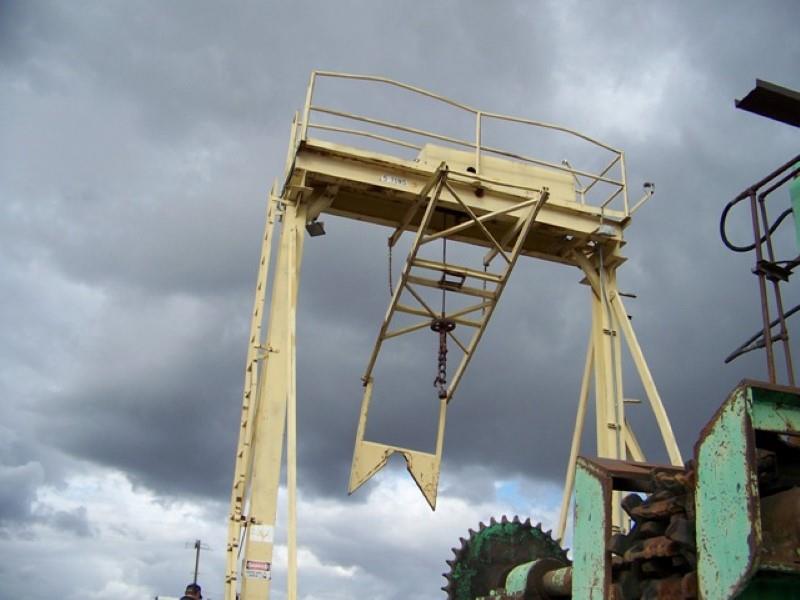 Mar #5-TON, Log Trailer Loader, 5 Ton, 15 HP crane drive - Image 1
