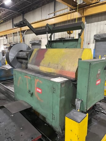 300 Ton, Rousselle #G2-300, gap frame press, 10" stroke, 23" Shut Height, 100" x42" bed, 6" adj., 19 SPM - Image 8