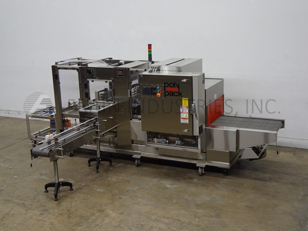 Poly Pack #PH-24, automatic, intermittent motion, Stainless Steel, shrink bundler & heat tunnel, rated from - Image 5