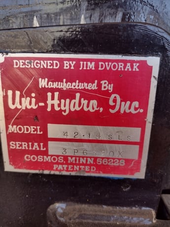 Uni-Hydro #42-14-SLS, ironworker, 42 ton, S/N 3P630X - Image 7