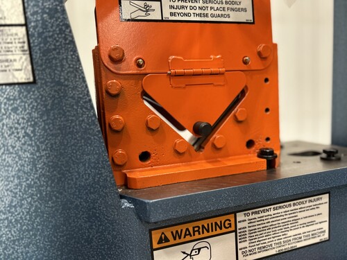 4" x 4" x 3/8" Scotchman #50514-EC, ironworker with LED lighting, 50 ton, 3 HP, #15650N - Image 6