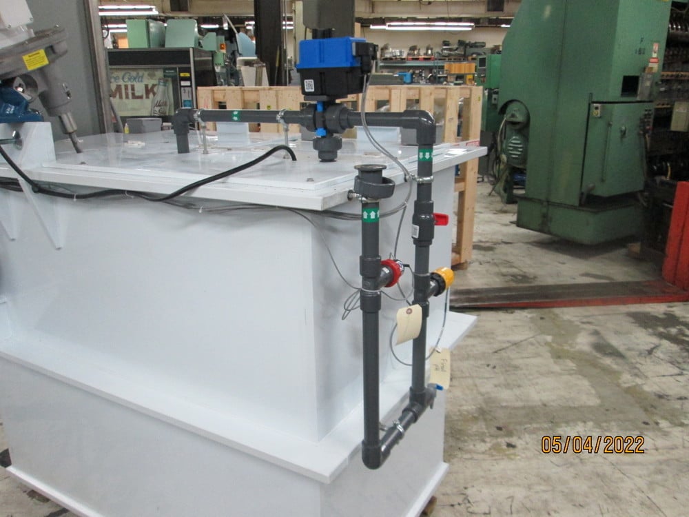 Aquas Group #GFS-CF10PHN, PH flow neutralization system, 2 pumps, 2 tubs - Image 7