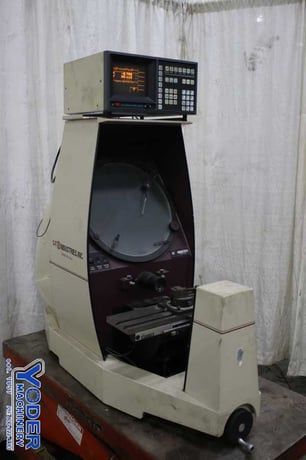 14" Scherr-Tumico #20-3600, bench top comparator, 10" x4" table area, 1992, #76146 - Image 2