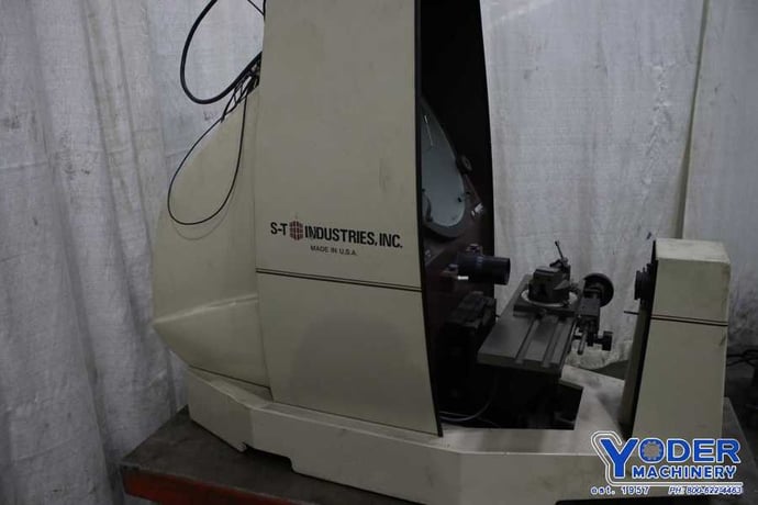 14" Scherr-Tumico #20-3600, bench top comparator, 10" x4" table area, 1992, #76146 - Image 4