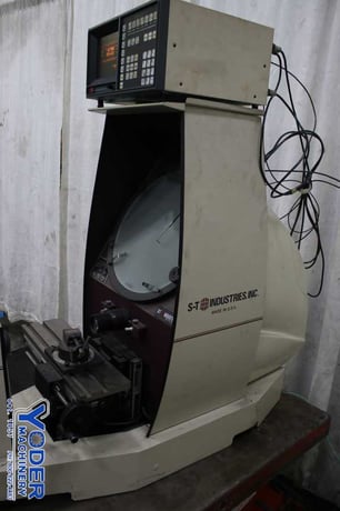 14" Scherr-Tumico #20-3600, bench top comparator, 10" x4" table area, 1992, #76146 - Image 6
