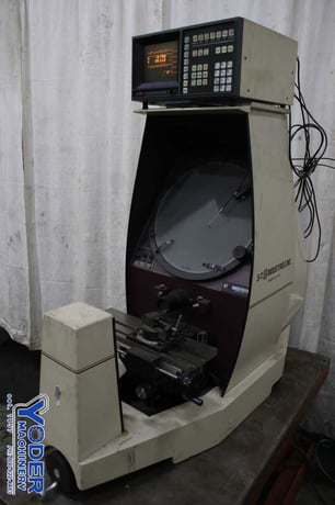 14" Scherr-Tumico #20-3600, bench top comparator, 10" x4" table area, 1992, #76146 - Image 8
