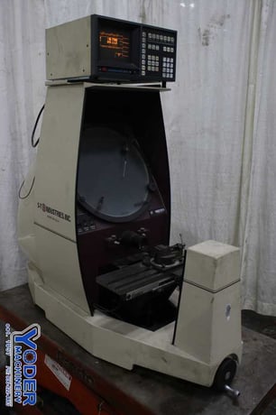 14" Scherr-Tumico #20-3600, bench top comparator, 10" x4" table area, 1992, #76146 - Image 9