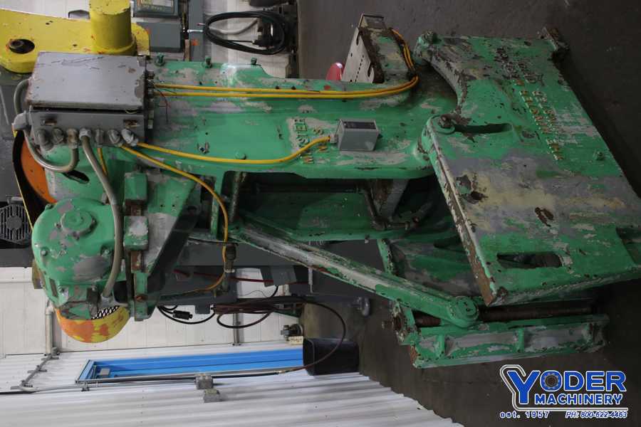 22 Ton, Minster #3, OBI flywheel press, 4" stroke, 2" adjustment, 2 HP, 115 SPM, #75375 - Image 7