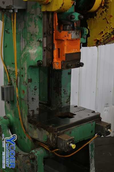 22 Ton, Minster #3, OBI flywheel press, 4" stroke, 2" adjustment, 2 HP, 115 SPM, #75375 - Image 10