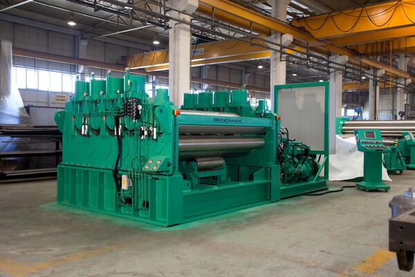 Bendmak #BPSM, 31.49" X 2" Plate Leveling Machine, 9-rolls, Bendmak Control Panel, new - Image 1