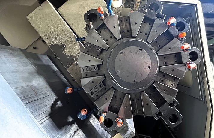Hardinge #Conquest-T42, CNC turning center, 21.2" swing, 6" chuck, 1.6" bar, 9" diameter, 13.1" length, 10 HP - Image 5