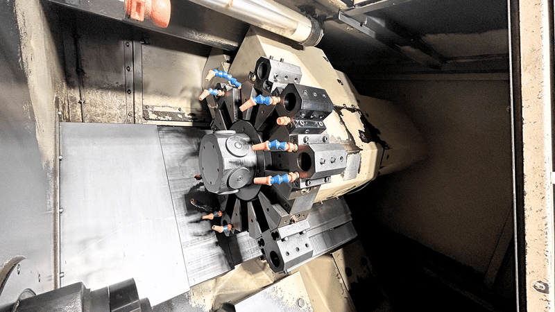 Hardinge #Conquest-T42, CNC turning center, 21.2" swing, 6" chuck, 1.6" bar, 9" diameter, 13.1" length, 10 HP - Image 6