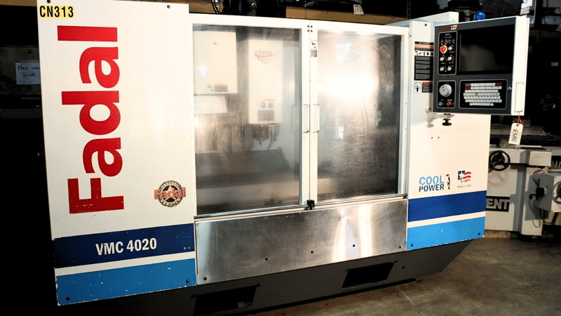 Fadal #VMC4020HT, vertical machining center, 21 automatic tool changer, 40" X, 20" Y, 28" Z, 10000 RPM, #40 - Image 4