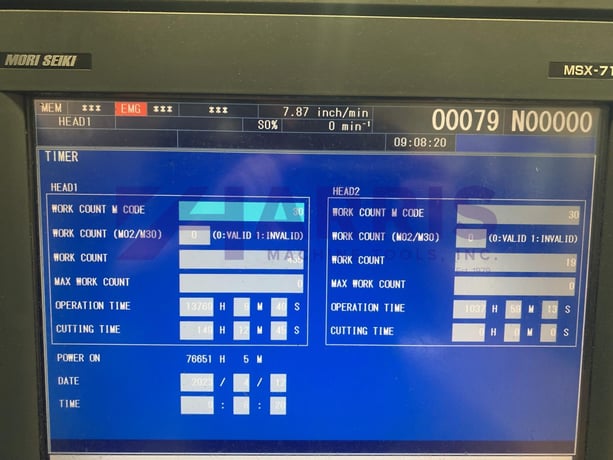 Mori Seiki #NT-4250/1500SZ, multi-tasking CNC turning center, 28.7" swing, 73.3" centers, 3.1" bar, 2006 - Image 3