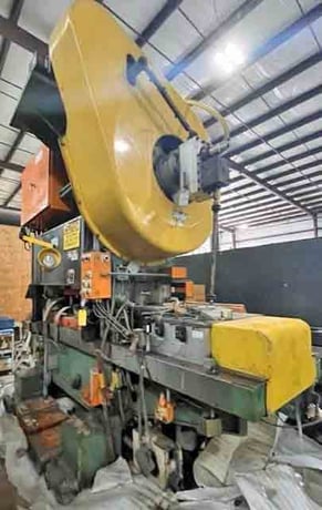 100 Ton, Minster #P2-100-48 Piece-Maker, straight side double crank press, 2.5" stroke, 21.7" Shut Height - Image 3