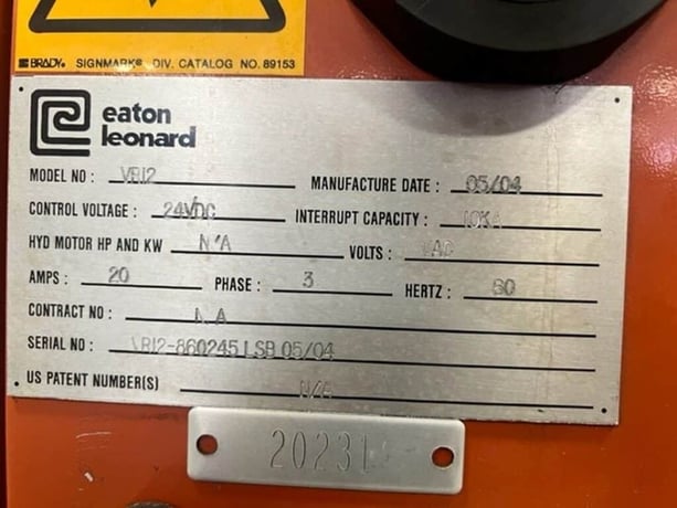 .5" Eaton Leonard #VR12, CNC horizontal mandrel tube bending machine, 2004 - Image 9