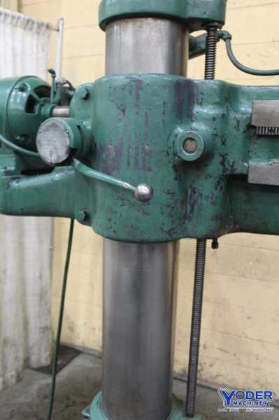 3' -9" Cincinnati Bickford, radial arm drill, power elevation, manual clamping, 3 HP, #72420 - Image 7