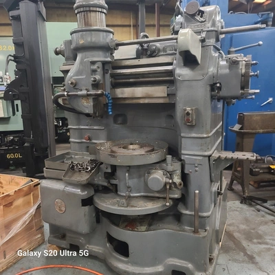 Fellows #645A5, gear shaper, 18" dia., 5" stroke length, large bore in table, 5" riser, excellent - Image 4