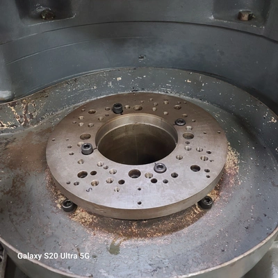 Fellows #645A5, gear shaper, 18" dia., 5" stroke length, large bore in table, 5" riser, excellent - Image 7