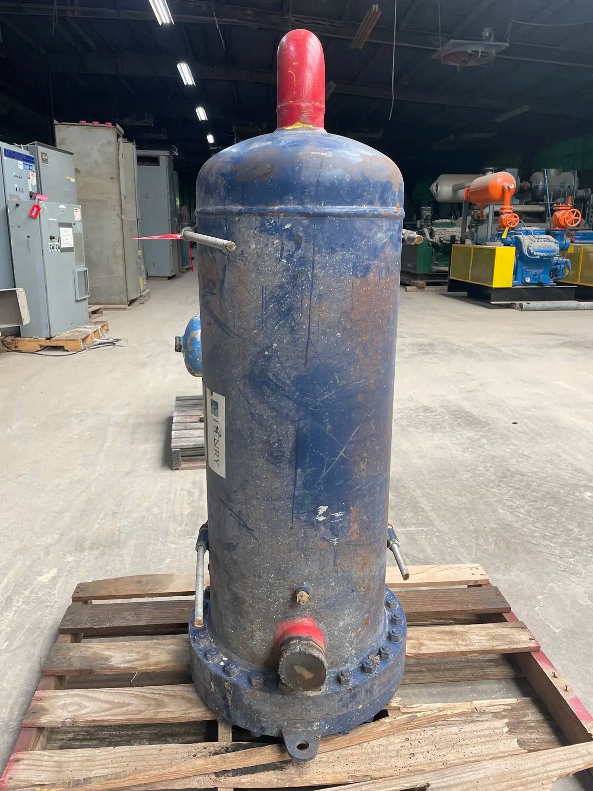 80 Gallons, Henry Technologies #COSR-140, Vertical Ammonia Super Separator, 20" diameter x 46" L, 400 PSI @ - Image 5