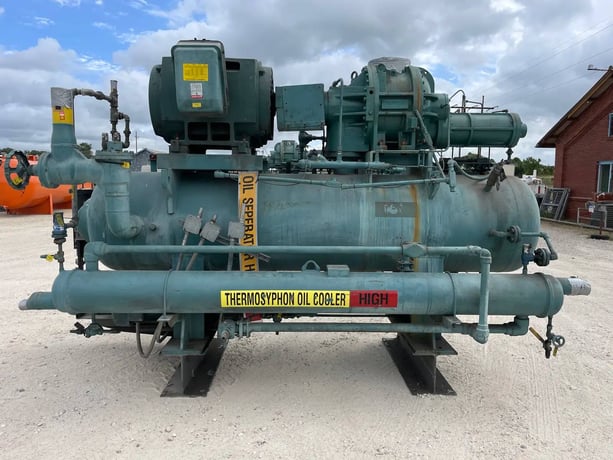 450 HP Frick #RWBII-177H, Rotary Screw Compressor Package, 3500 RPM, 350 psig, 3570 RPM - 60 V. Motor - Image 7
