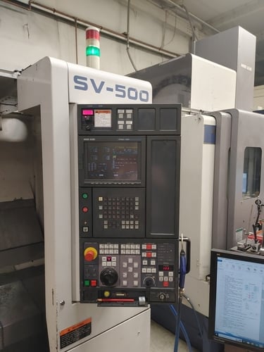 Mori Seiki #SV-500B/50, CNC vertical machining center, 30 automatic tool changer, 40" X, 20.1" Y, 20.1" Z - Image 2