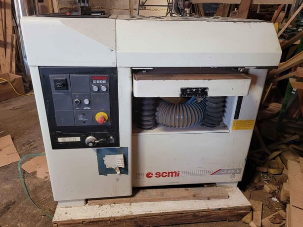 24" x 11.8" SCMI #S630K, Planer, 10 HP Motor, Straight knives, 2005 - Image 1
