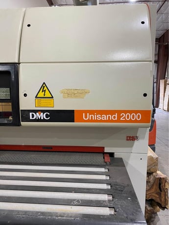 43" DMC #Unisand-2000, sander, includes Murphy Rogers Dust Dust Collector - Image 4