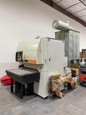 43" DMC #Unisand-2000, sander, includes Murphy Rogers Dust Dust Collector - Image 6