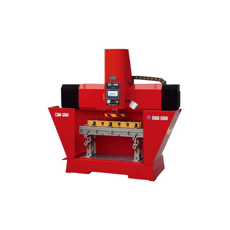 SJMC #MG1000, block grinding & milling machine, automatic downfeed CNC touch screen - Image 1
