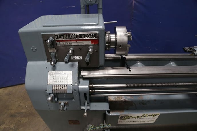 15" x 54" Leblond #Regal-15, geared head lathe, 3-jaw chuck, 1-17/32" hole, L-0, tapper attachment - Image 8