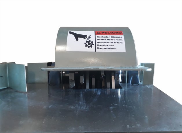 Custom Built Single Head Pallet Stringer Notcher, 9" x 2-1/2" x 1-5/8" max notch size - Image 2