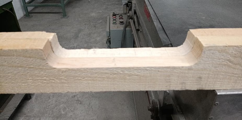 Custom Built Single Head Pallet Stringer Notcher, 9" x 2-1/2" x 1-5/8" max notch size - Image 4