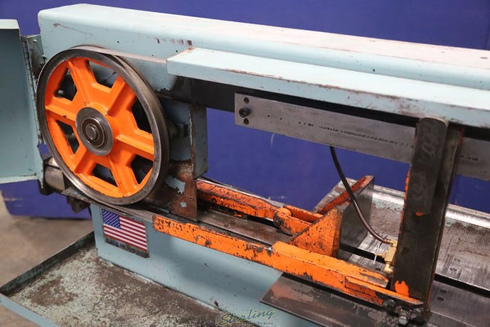 10" x 16" Scotchman #SH1016, heavy duty horizontal band saw, 1" x .035" x 159" blade, 105-275 SFPM, power - Image 4