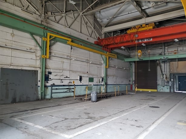 30 Ton, R & M, 10 ton hoist on bridge, 40' span - Image 1