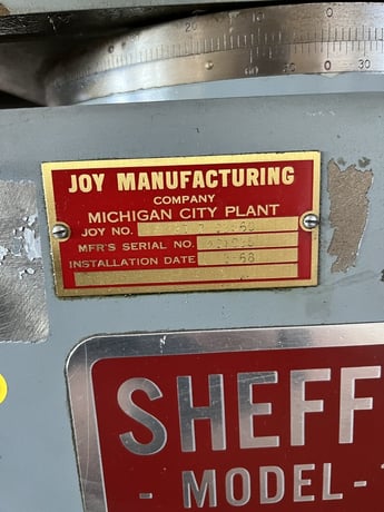 Sheffield #122A, form grinder, 7" x10" table, 6" wheel diameter, 4" work head column vertical adjustment - Image 2