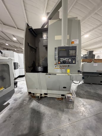 Okuma-Howa #V80R, vertical turn CNC lathe, OH-Fanuc L Control, 40" swing, 24" chuck, 30 HP - Image 1
