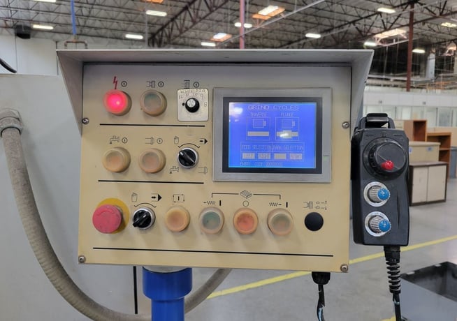 8" x 16" Supertec #G20P-50NC, cylindrical grinder, Mitsubishi PLC, plunge, 5 HP, 2010 - Image 2