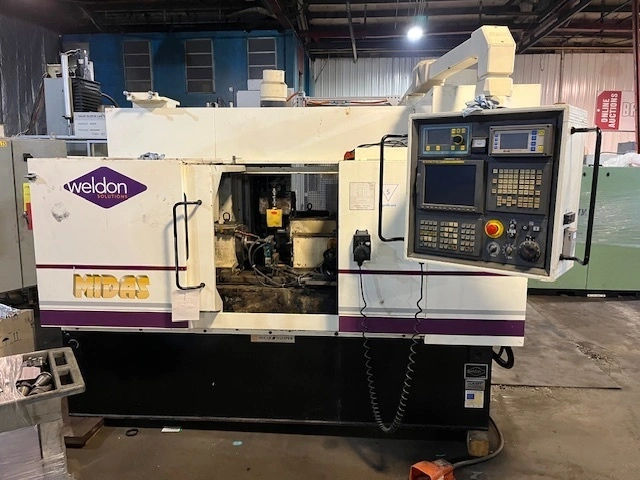 16" x 25" Weldon #Midas-120S, CNC cylindrical grinder, Fanuc 18i-T, 20" dia x 5" w wheel, 2009 - Image 1