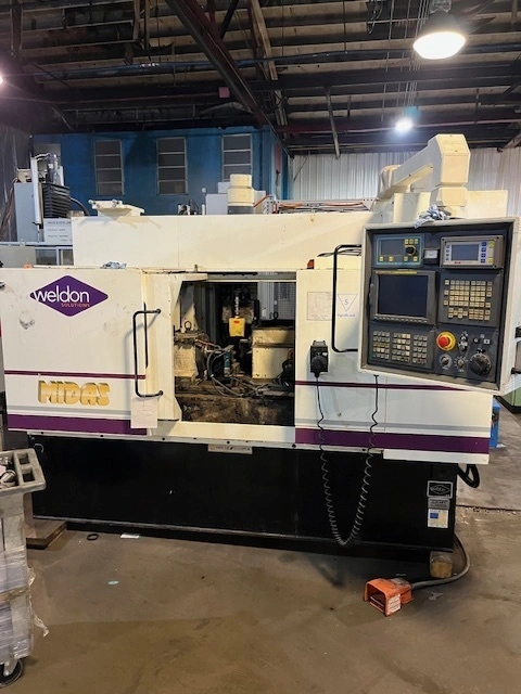 16" x 25" Weldon #Midas-120S, CNC cylindrical grinder, Fanuc 18i-T, 20" dia x 5" w wheel, 2009 - Image 2