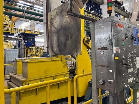 Entry & Exit coil walking beam, Siemag, with downender & upender, hydraulically operated - Image 3