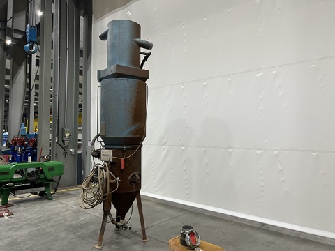 P & G #PRAM-11, media blast & recovery system, serial #509, #16739 - Image 8