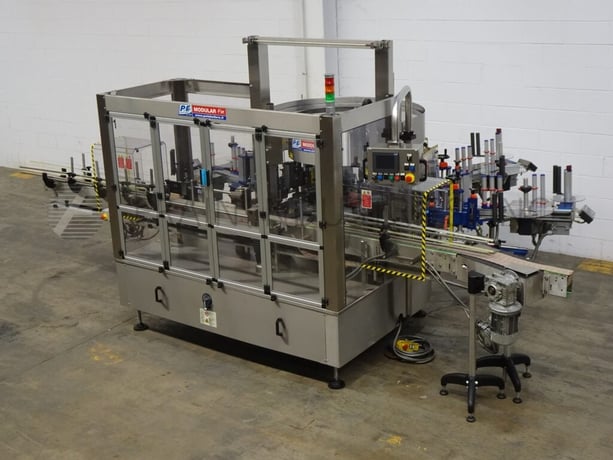 P E USA #Modular-Fix-M770-16-5P-0-4, station, pressure sensative, rotary labeler, up to 250 containers per - Image 1