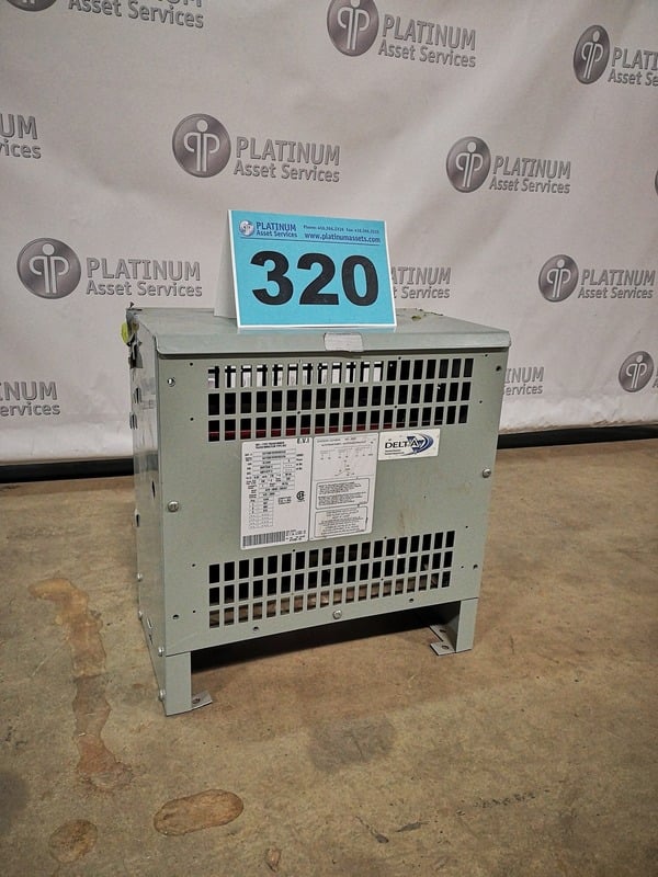 15 KVA 600 Primary, 480Y/277 Secondary, Delta CATC0015VRA6XXCA transformer - Image 1