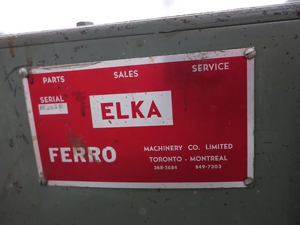 4.4' Elka, 52" rolls, 5" pass through, 1.5 HP, 575 VAC, 3 phase, 1.8 amps - Image 5