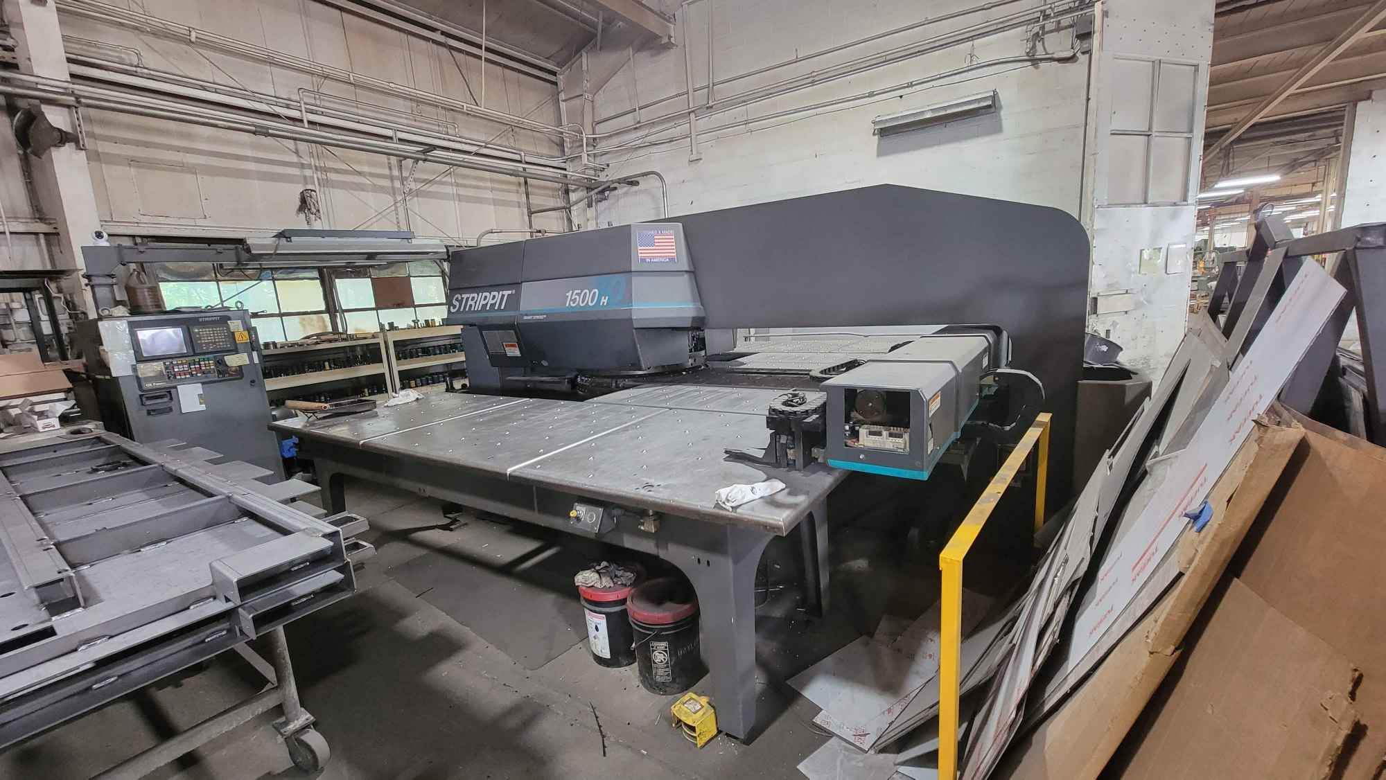 30 Ton, Strippit #1500H-30, Turret Punch Press, punch tooling, 2000 - Image 1