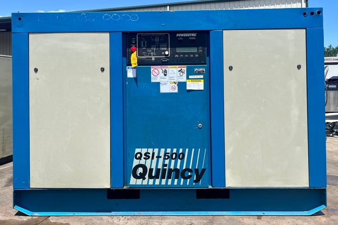 440 cfm, 125 psi, Quincy #QSI500ACA31EE, 100 HP, 460 V. - Image 6